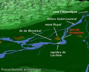 Vieux-Montréal, vue régionale