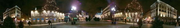 La place Jacques-Cartier