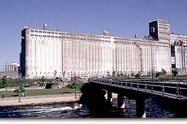 Des élévateurs à grain