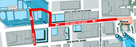 Détail du voisinage