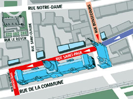 Détail du voisinage