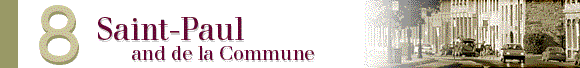 Saint-Paul and de la Commune